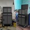 2-in-1 Tool Chest Cabinet with 5 Sliding Drawers and 4 Universal Wheels Perfect for Garage or Workshop